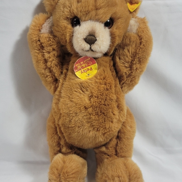 Vintage Steiff Petsy Plush Bear Joint Squeaker Working West Germany 0230/28 - Picture 3 of 8